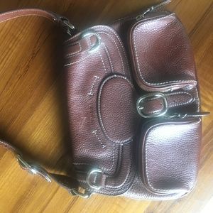 Burberry leather handbag